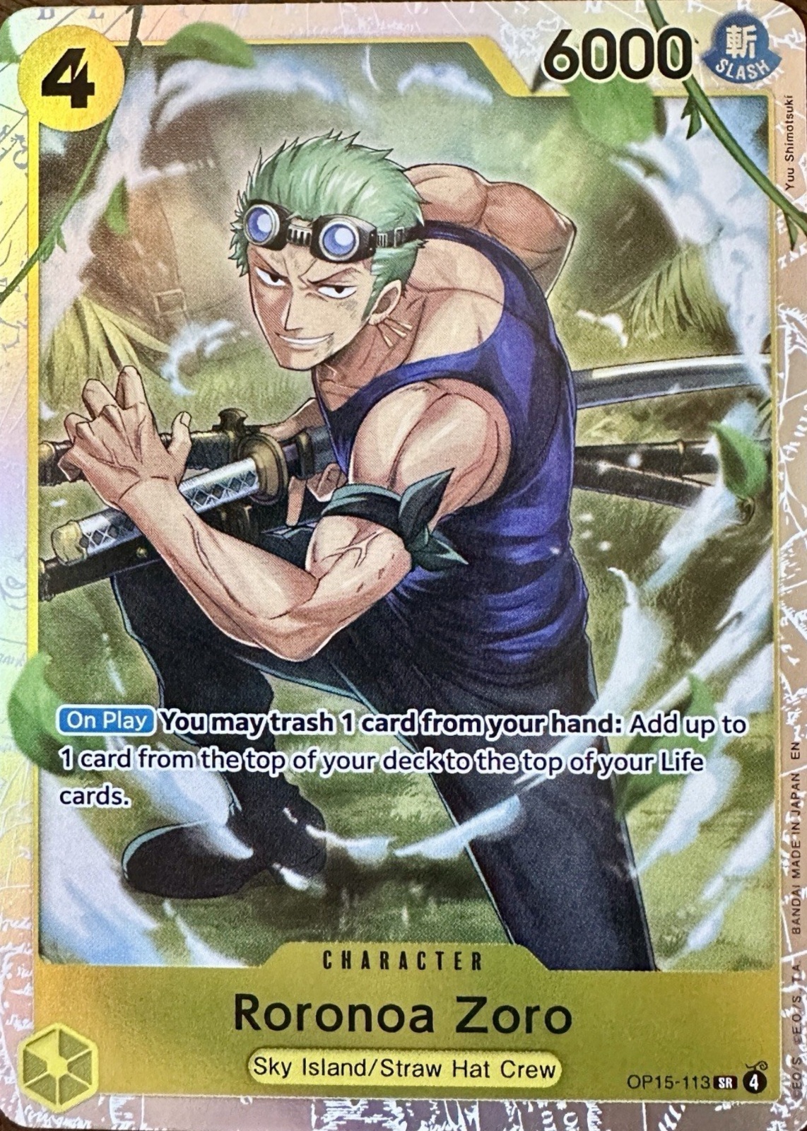 Roronoa Zoro One Piece Cards Price Guide - Sports Card Investor