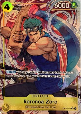 2026 Adventure on Kami's Island #OP15-113 Super Rare (Alternate Art)