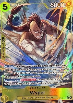 2026 Adventure on Kami's Island #OP15-114 Super Rare (Alternate Art)