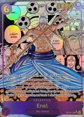 2026 Adventure on Kami's Island #OP15-118 Secret Rare (Manga)
