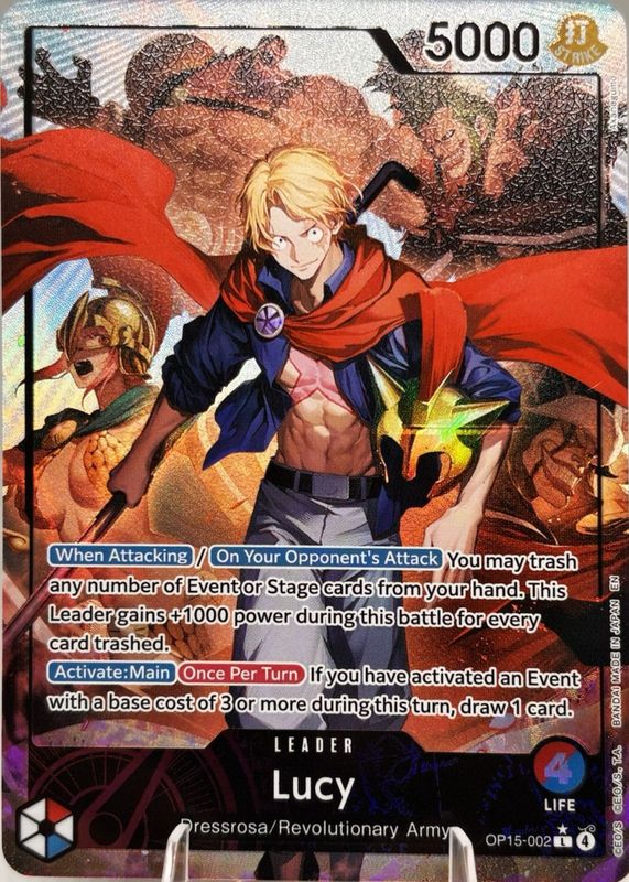 Lucy 2026 Adventure on Kami's Island #OP15-002 Leader Price Guide
