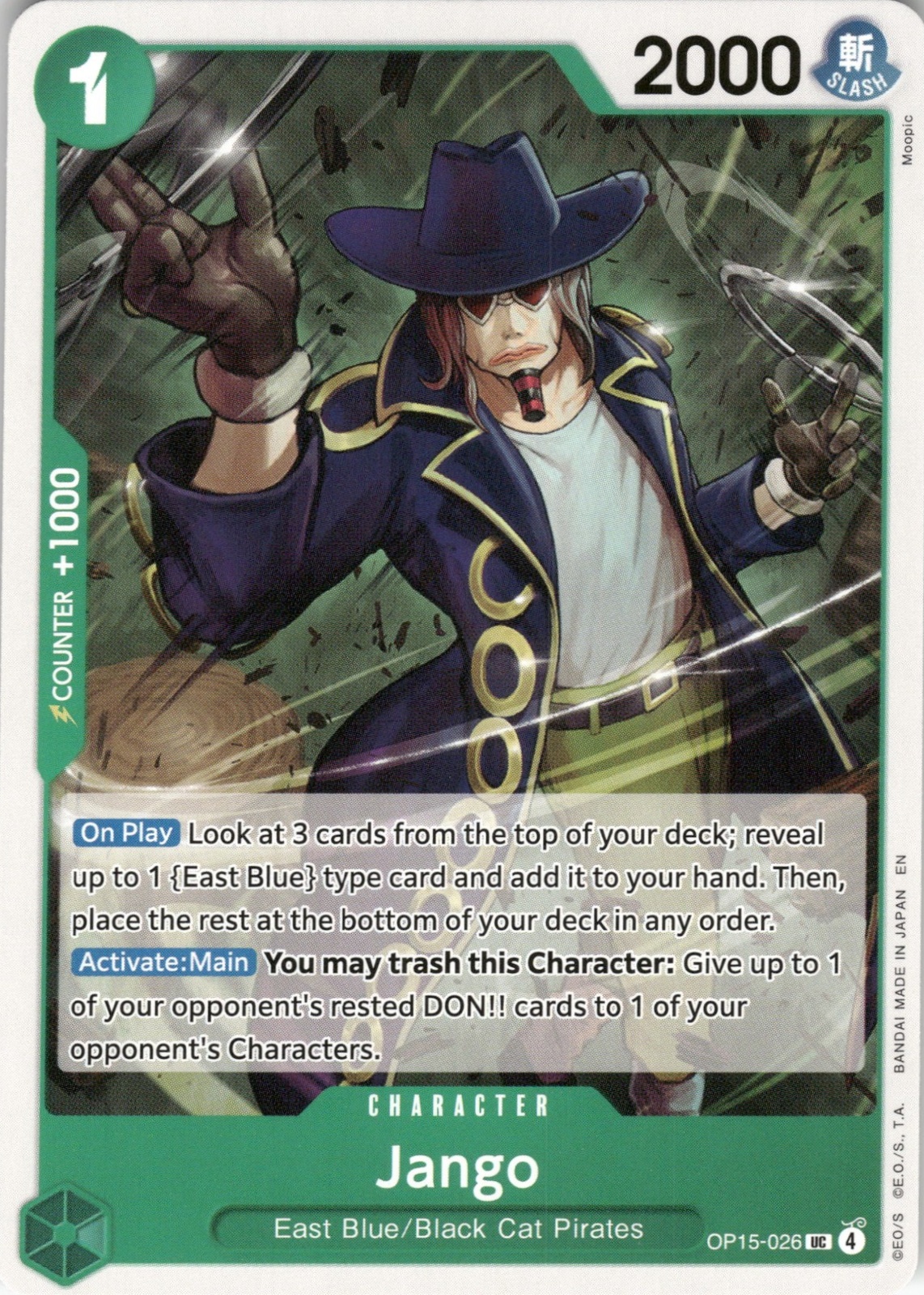 Jango One Piece Cards Price Guide - Sports Card Investor