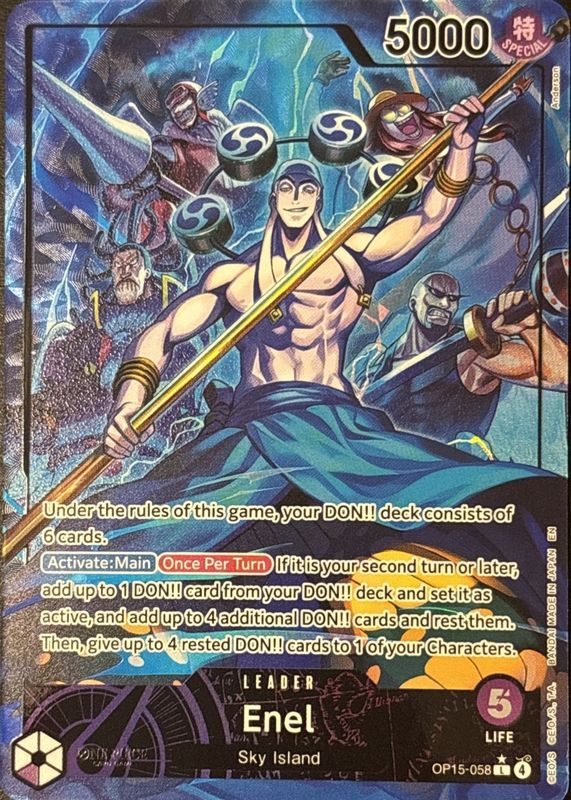 2026 Adventure on Kami's Island #OP15-058 Leader