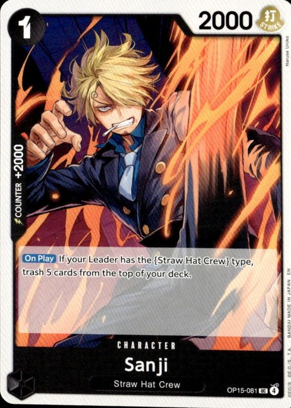 2026 Adventure on Kami's Island #OP15-081 Base