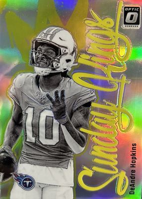 DeAndre Hopkins 2022 Select #SN-16 Select Numbers - Green