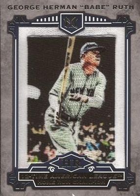 2013 Topps #BR-3 Babe Ruth Patch Cards /2013
