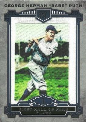 2013 Topps #BR-2 Babe Ruth Patch Cards /2013
