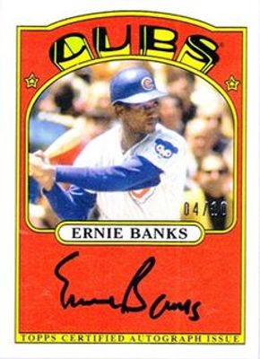 2013 Topps #TMA-EB 1972 Topps Minis Autographs /10