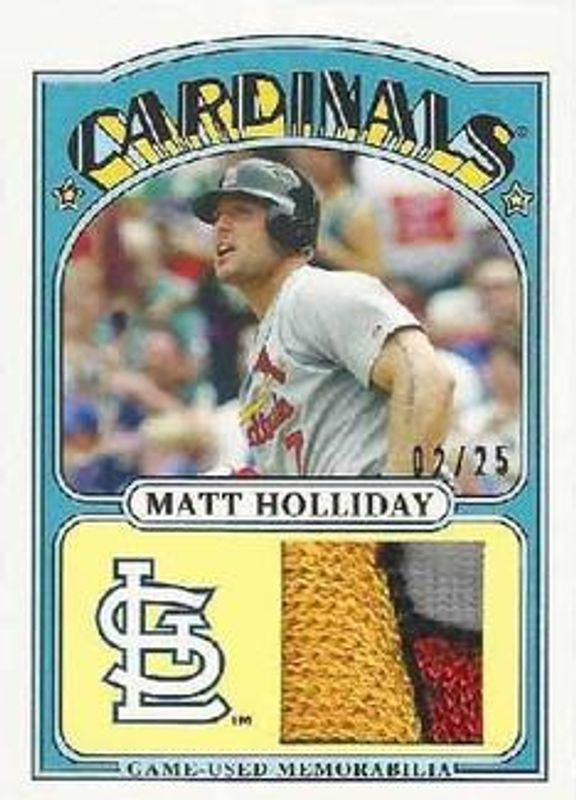 2013 Topps #TMR-MH 1972 Topps Minis Relics /25