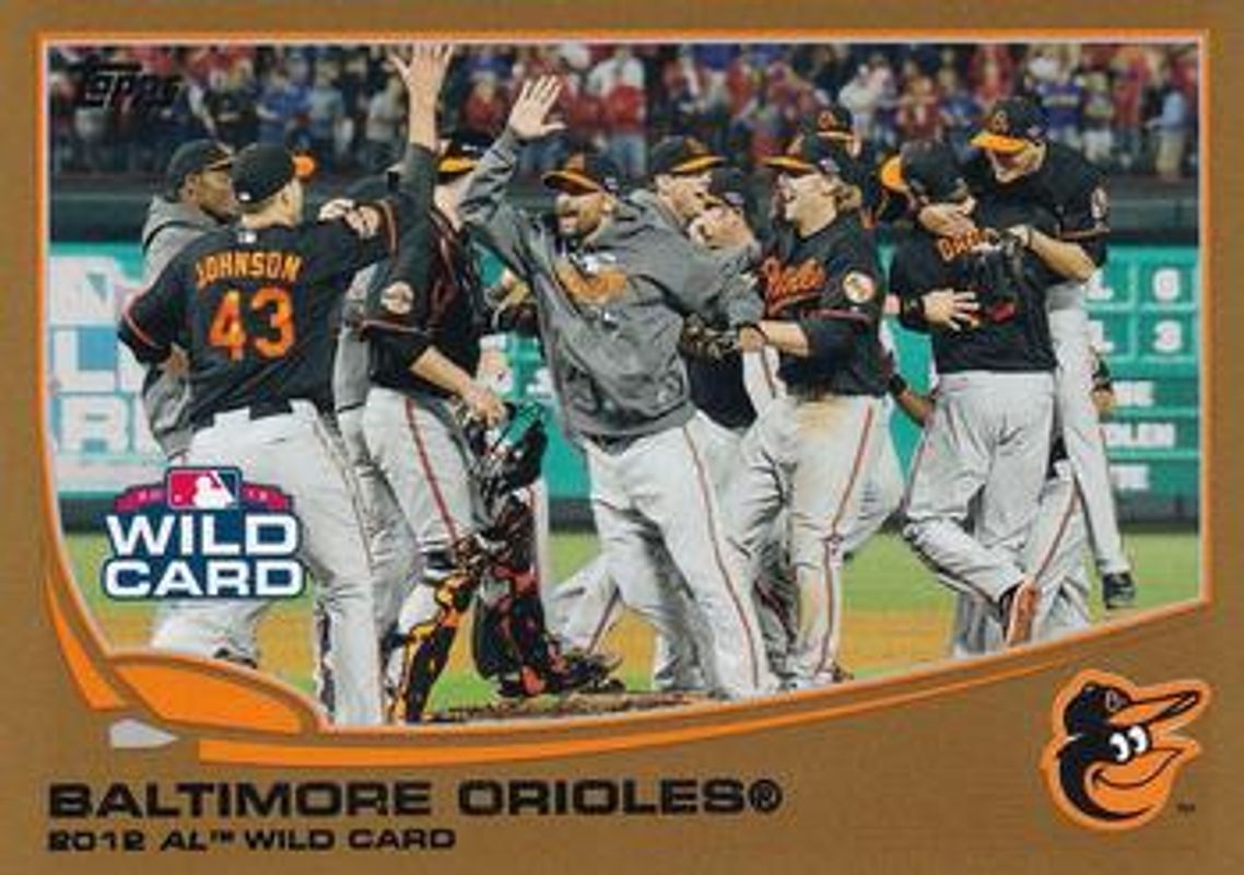 2013 Topps #317 Gold /2013