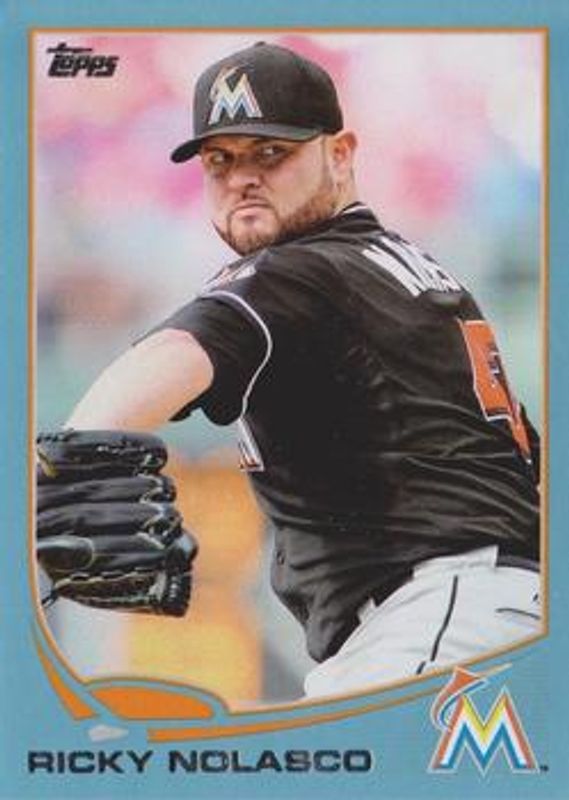 2013 Topps #608 Blue