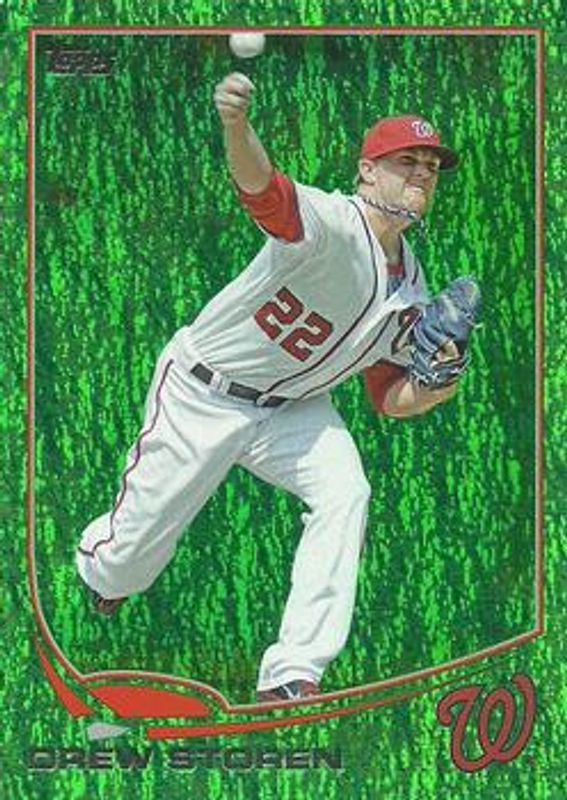 2013 Topps #611 Emerald Foil