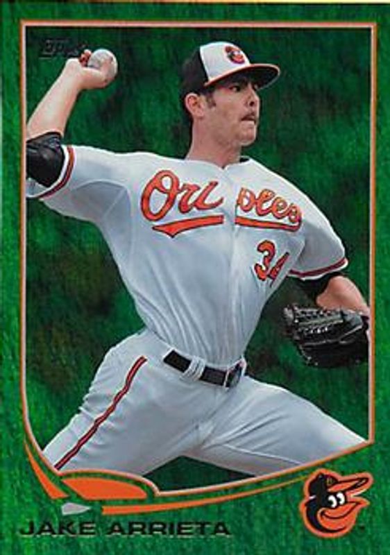 2013 Topps #134 Emerald Foil