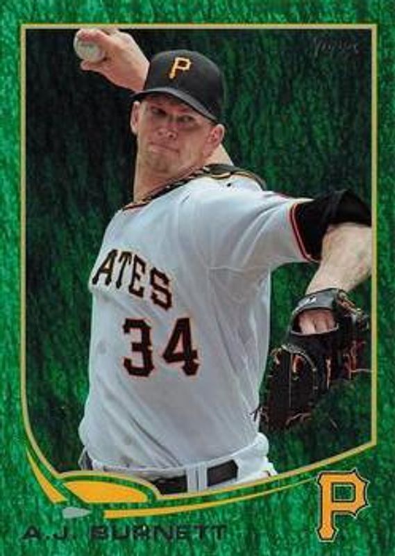 2013 Topps #234 Emerald Foil