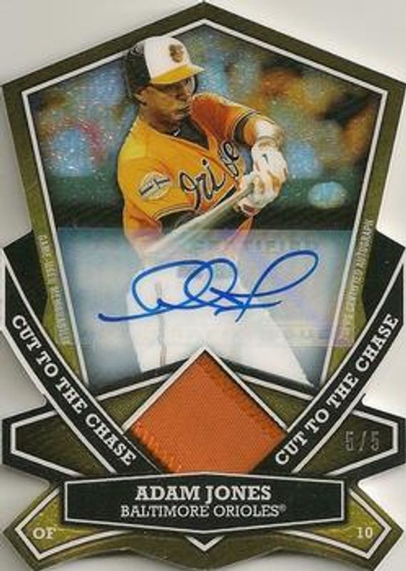 2013 Topps #CTCAR-10 Cut To The Chase Autographs Relics /5