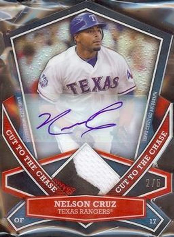 2013 Topps #CTCAR-16 Cut To The Chase Autographs Relics /5