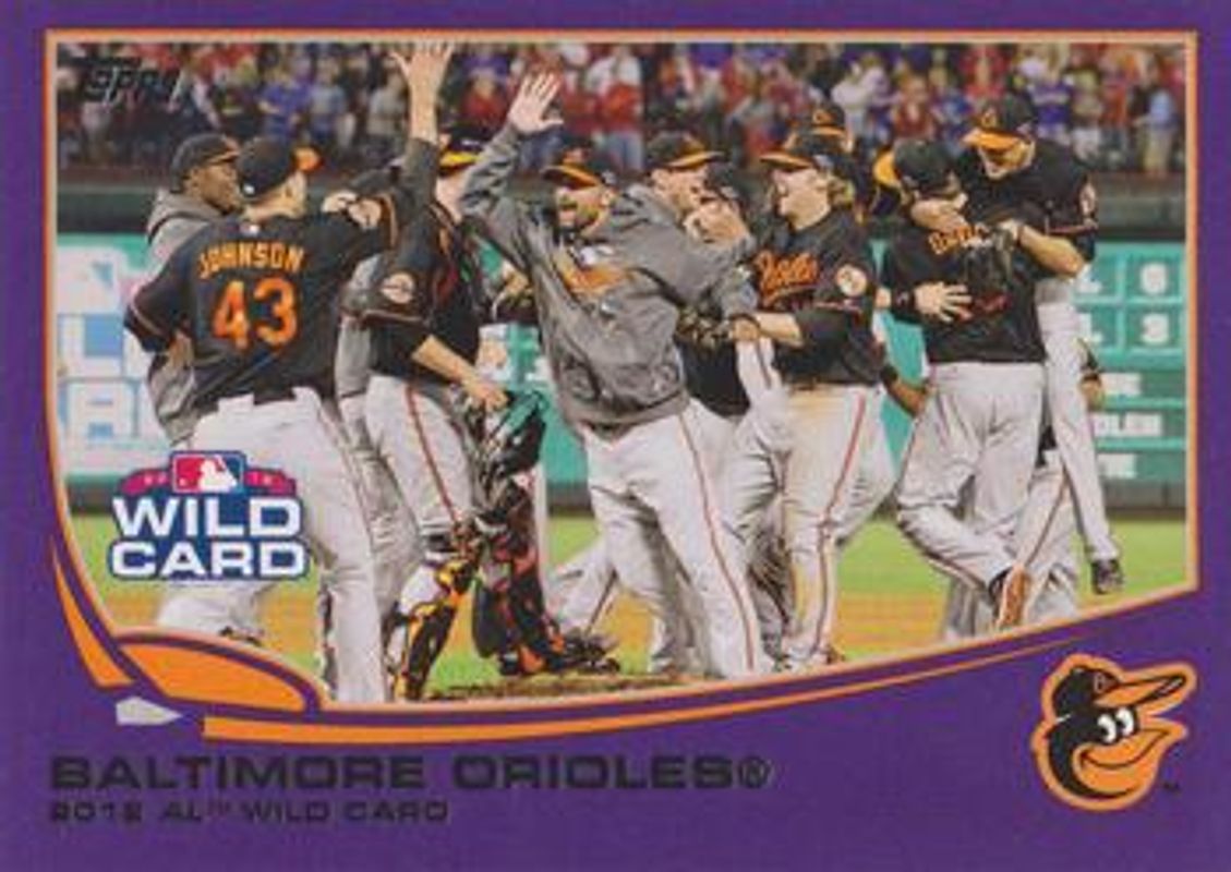 2013 Topps #317 Purple