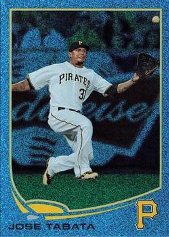 2013 Topps #31 Silver Slate Blue Sparkle