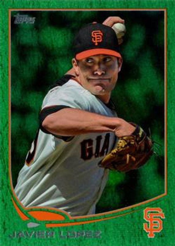 2013 Topps #192 Emerald Foil