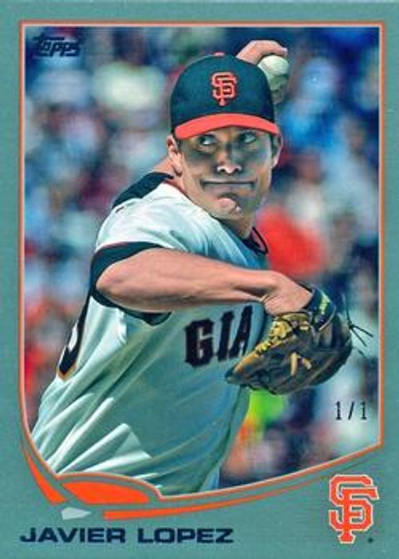 2013 Topps #192 Platinum /1