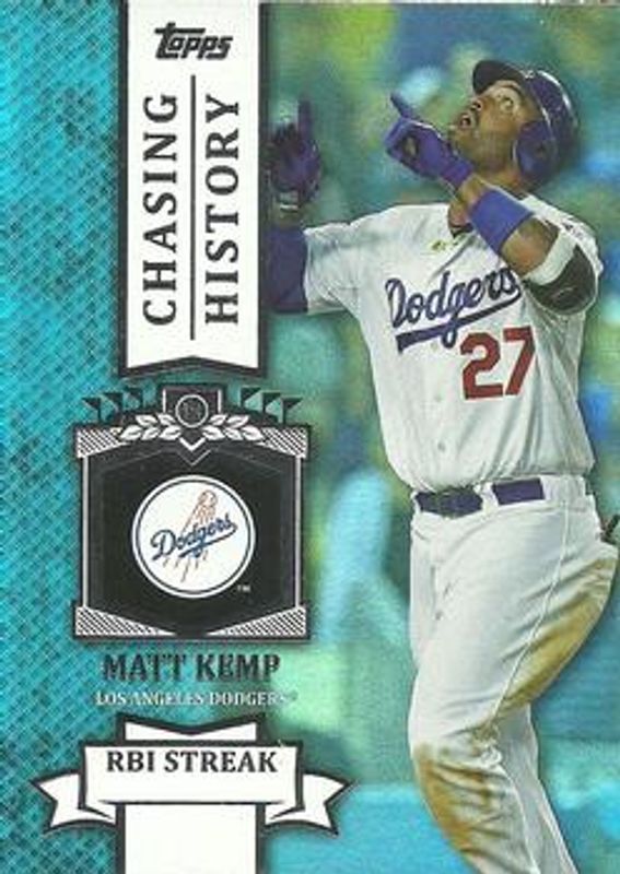 2013 Topps #CH-22 Chasing History - Silver Foil