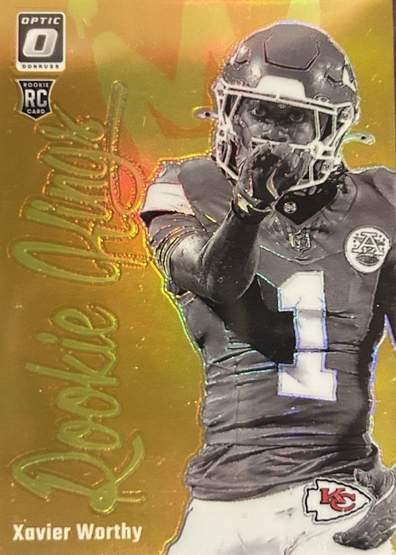 Richarlison Donruss Optic Gold ジャージナンバー Xavier Worthy 2024 Optic #8 Rookie Kings - Gold /10 Price Guide