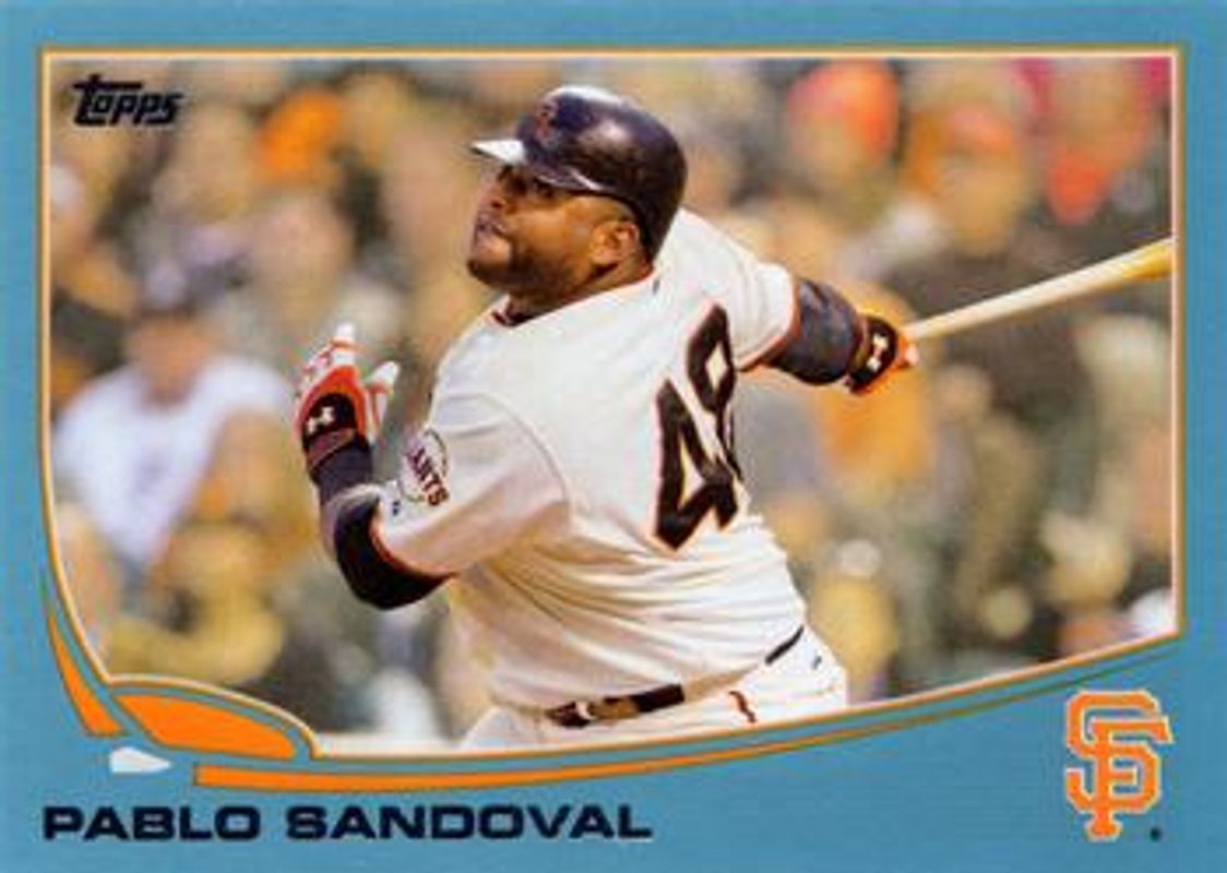 2013 Topps #456 Blue