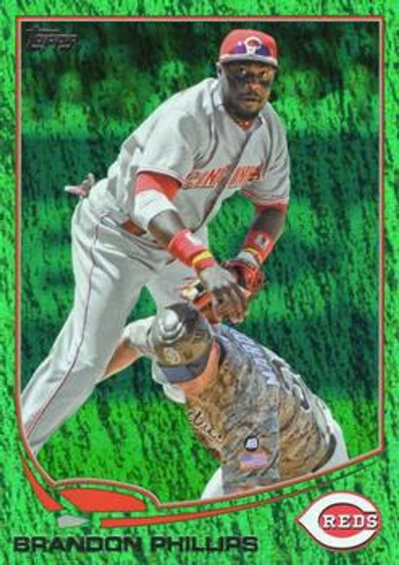 2013 Topps #386 Emerald Foil