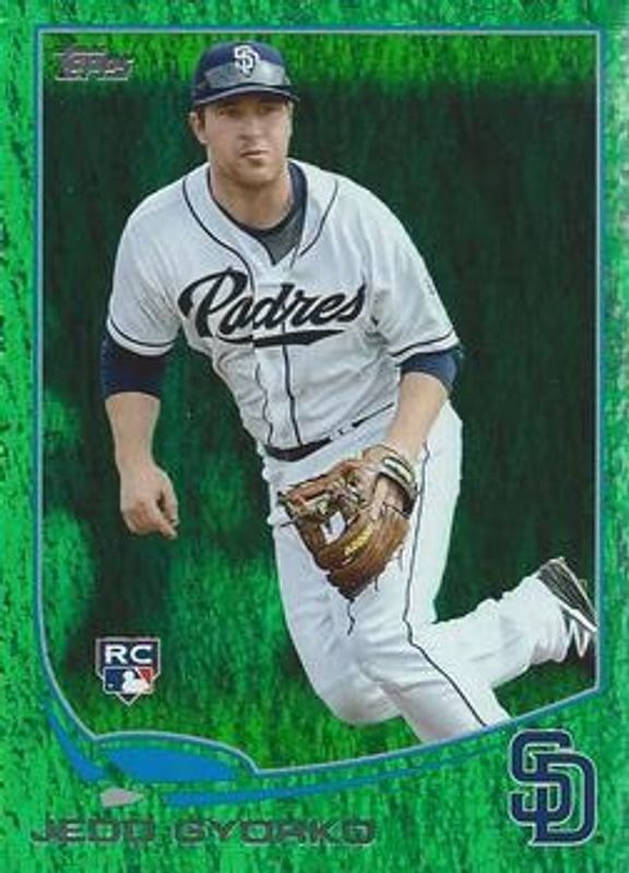 2013 Topps #635 Emerald Foil