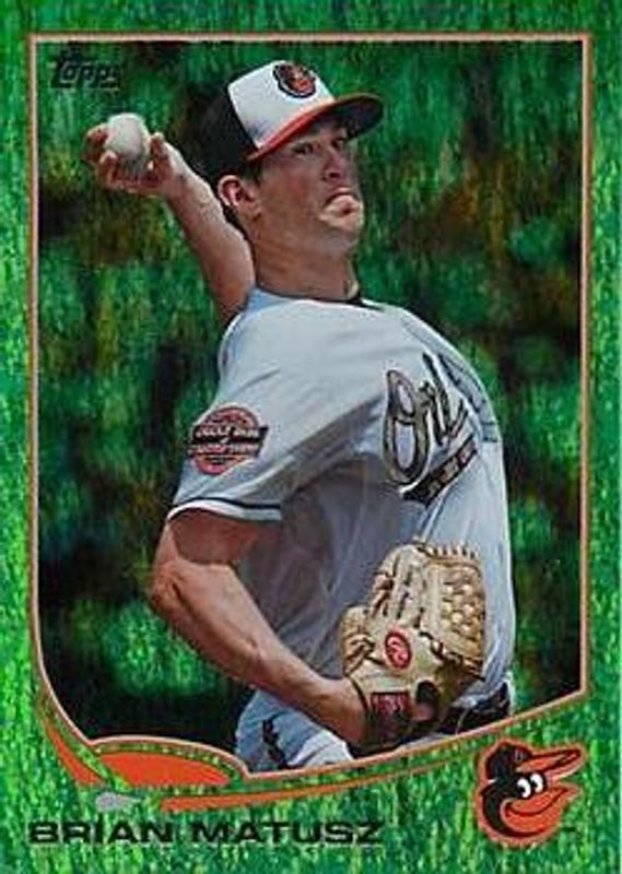 2013 Topps #217 Emerald Foil