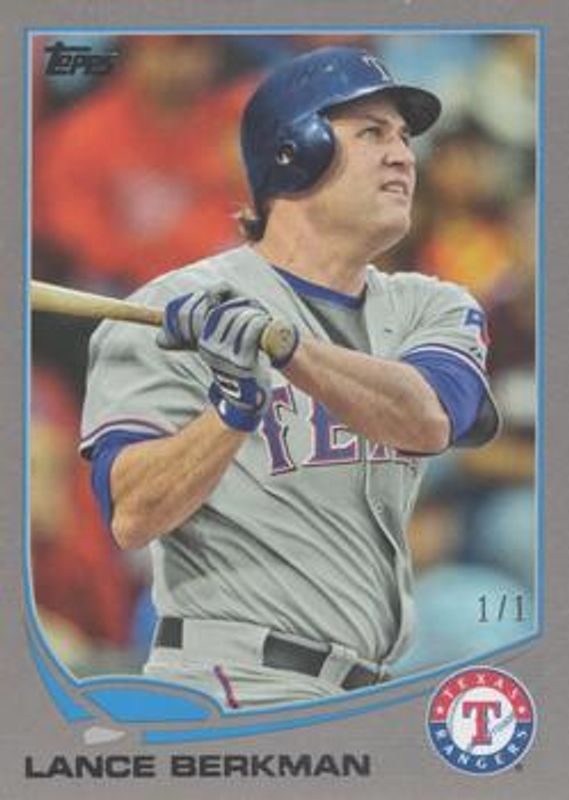 2013 Topps #480 Platinum /1