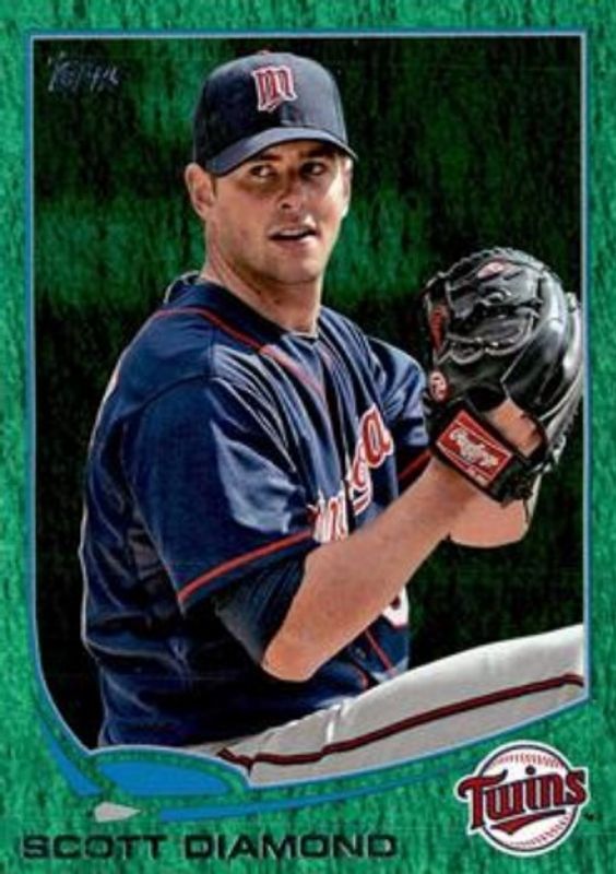 2013 Topps #656 Emerald Foil