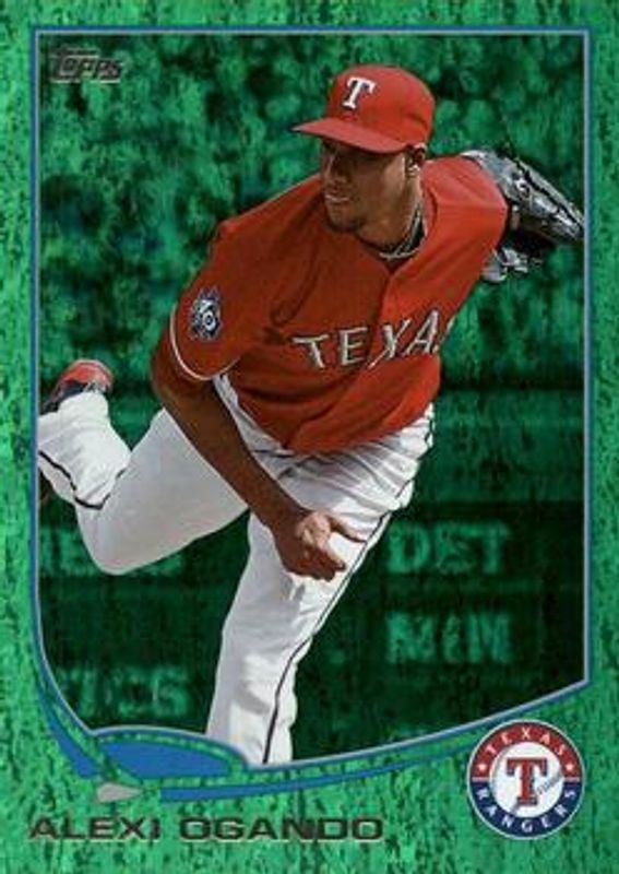 2013 Topps #623 Emerald Foil