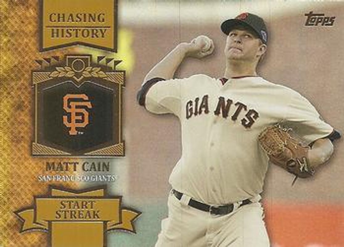 2013 Topps #CH-95 Chasing History - Gold Foil