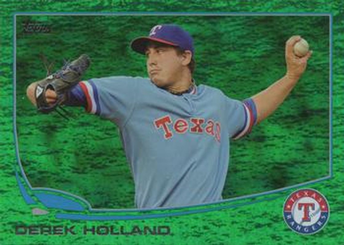 2013 Topps #591 Emerald Foil