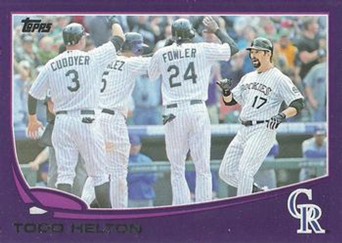 2013 Topps #532 Purple