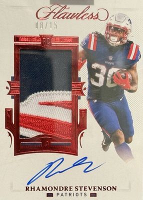 2021 Flawless #RPA-RST Rookie Patch Auto - Ruby (/15)