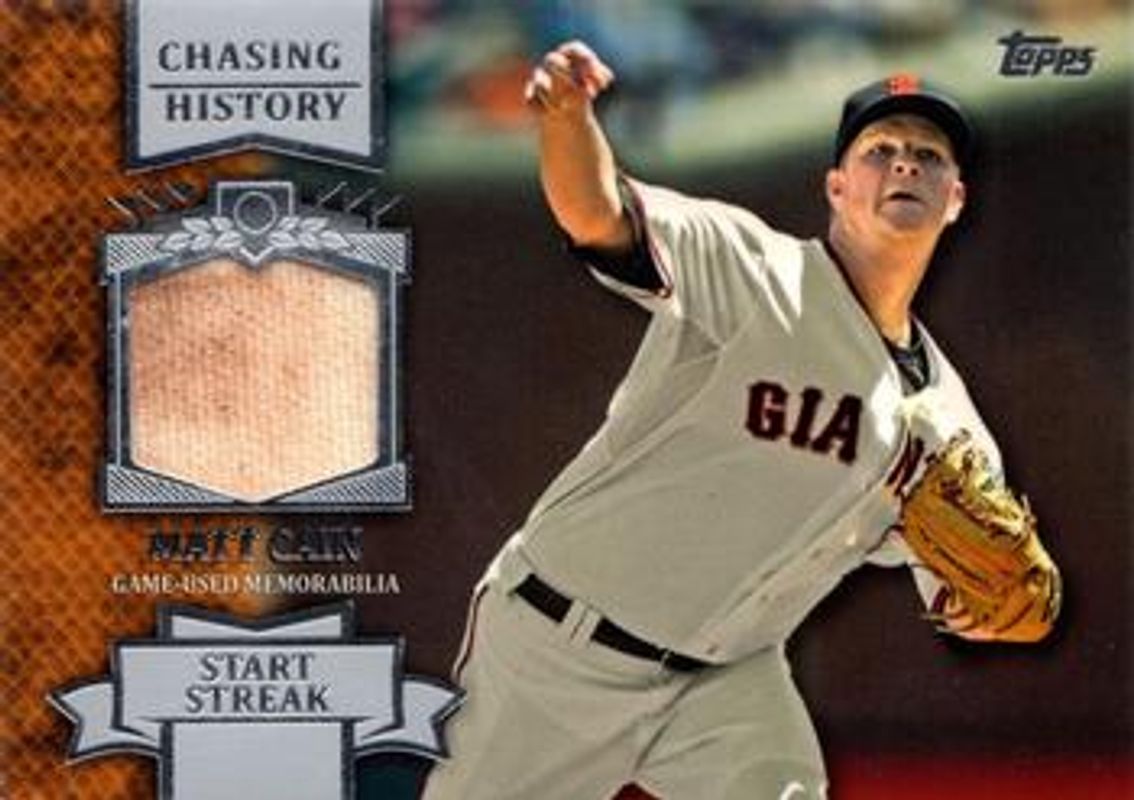 2013 Topps #CHR-MC Chasing History Relics