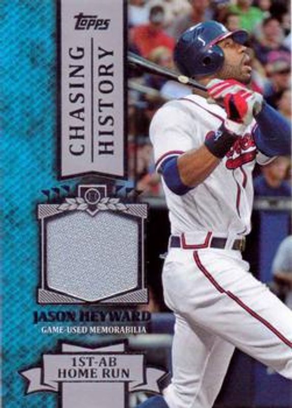 2013 Topps #CHR-JAH Chasing History Relics