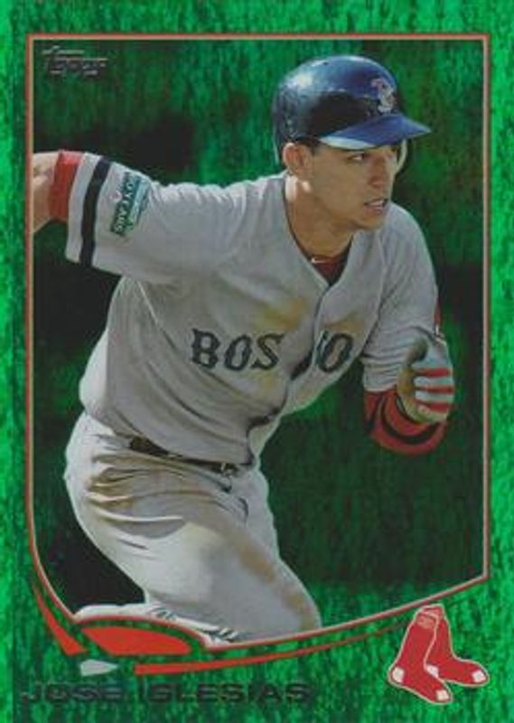 2013 Topps #432 Emerald Foil