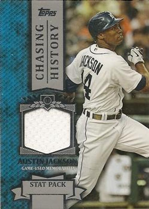 2013 Topps #CHR-AJA Chasing History Relics