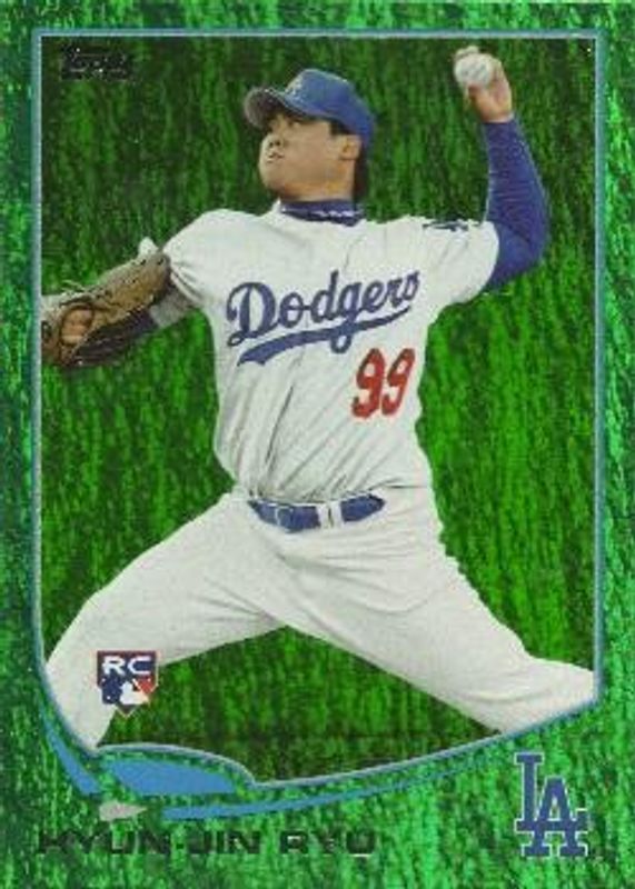 2013 Topps #661 Emerald Foil