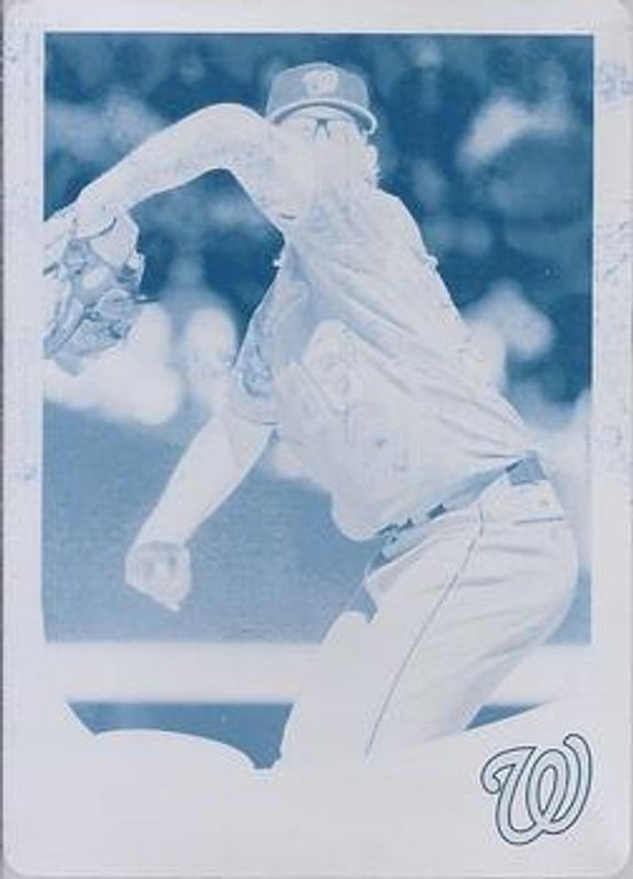 2013 Topps #136 Printing Plates Cyan /1