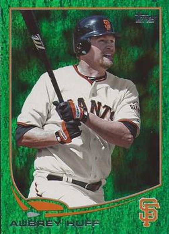 2013 Topps #117 Emerald Foil