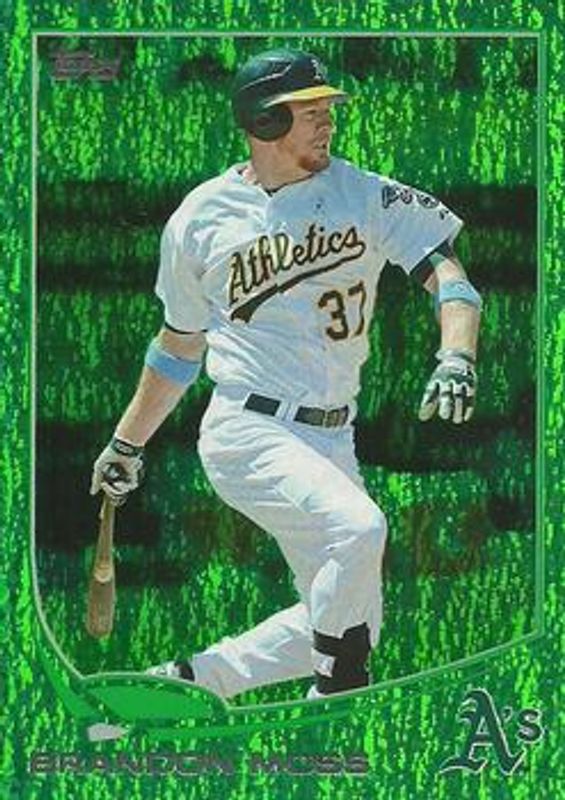 2013 Topps #601 Emerald Foil