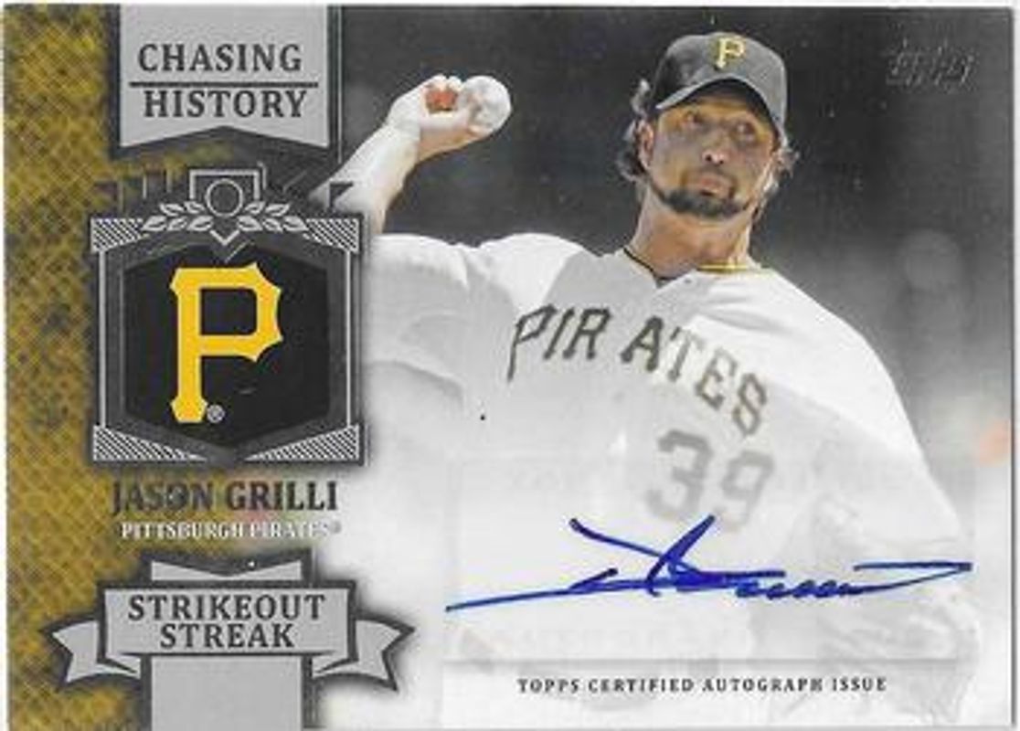 2013 Topps #CHA-JG Chasing History Autographs