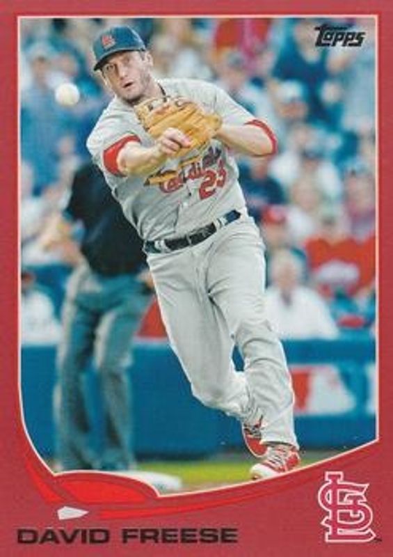 2013 Topps #658 Red