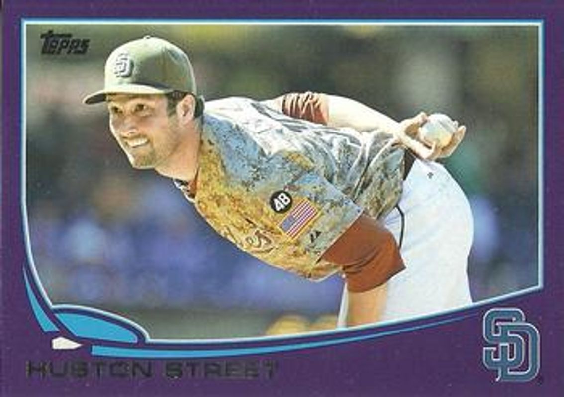 2013 Topps #549 Purple