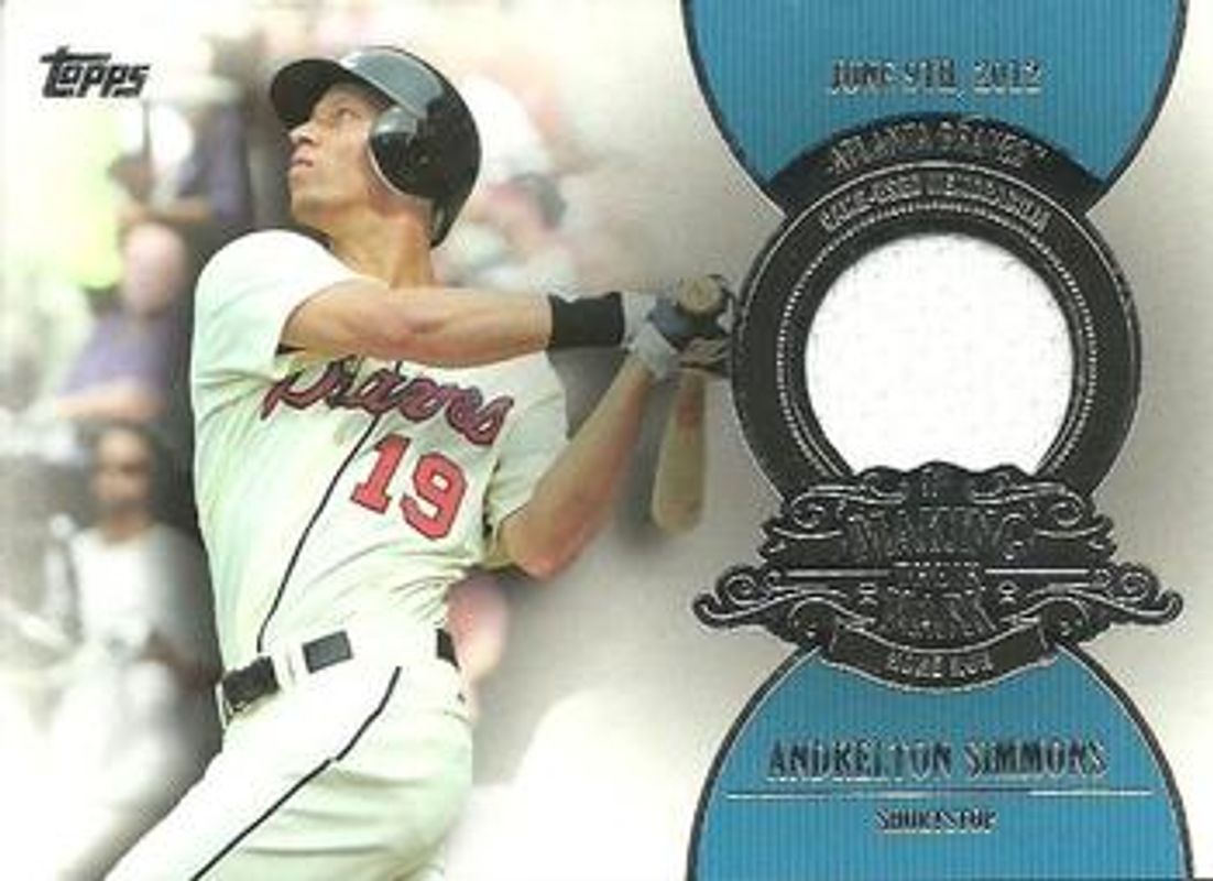 2013 Topps #MMR-AS Making Their Mark Relics