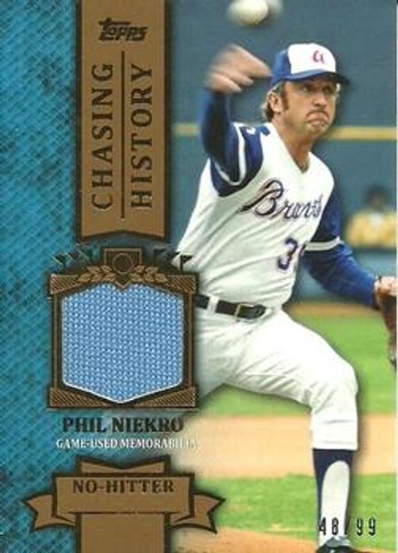 2013 Topps #CHR-PN Chasing History Relics - Gold /99